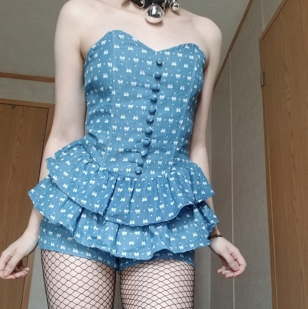 Strapless Romper (S)